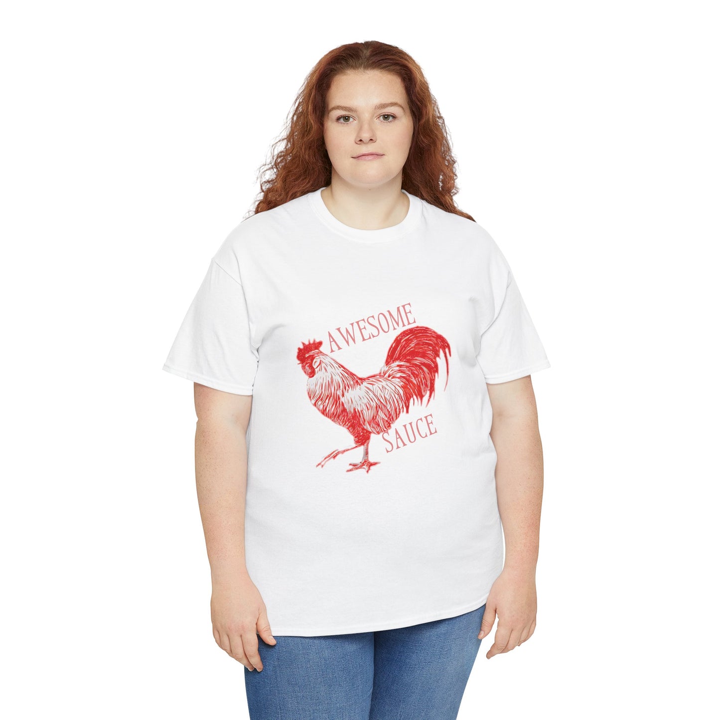 Awesome Sauce Rooster Cotton Tee