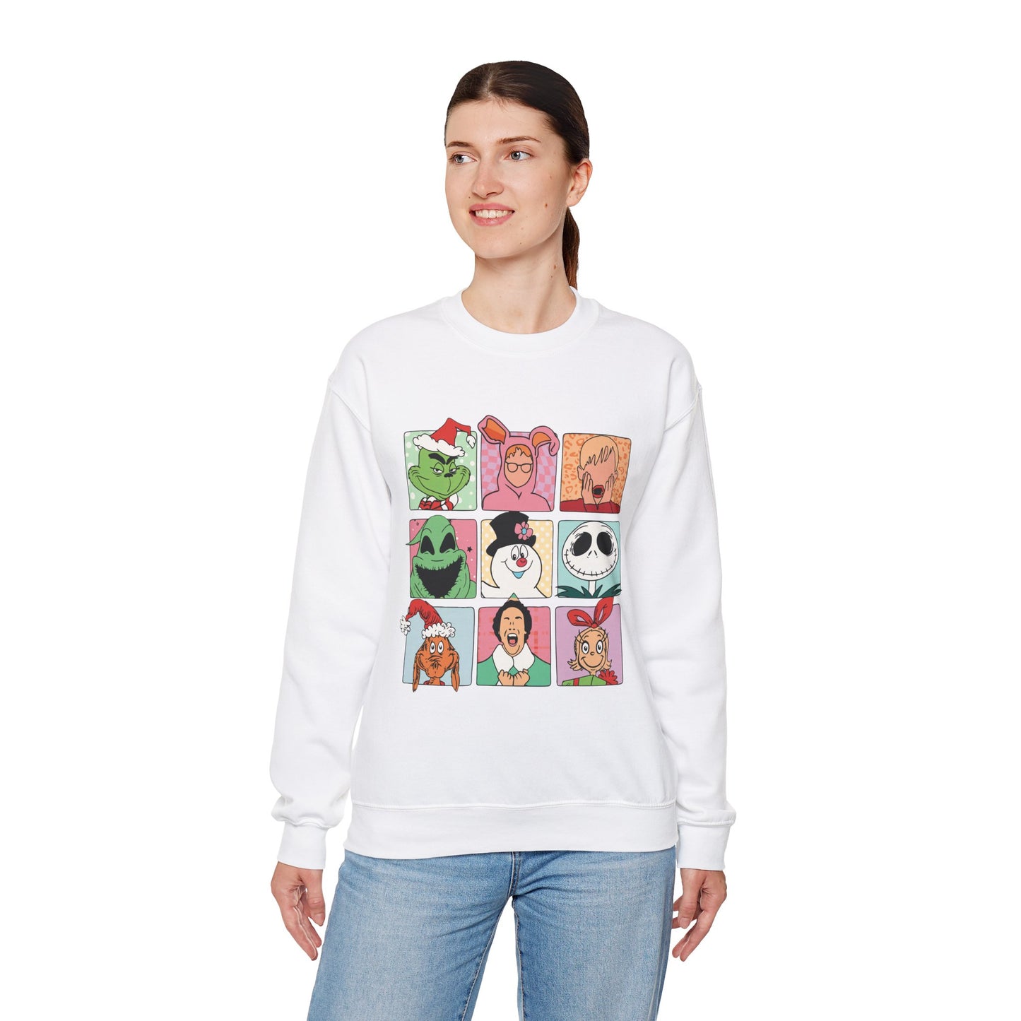Christmas Classic Movies Crewneck Sweatshirt - Design Studios Direct