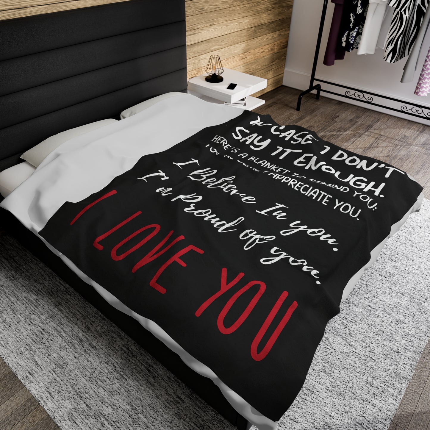 In Case I Don't Say It Enough Blanket - Design Studios Direct