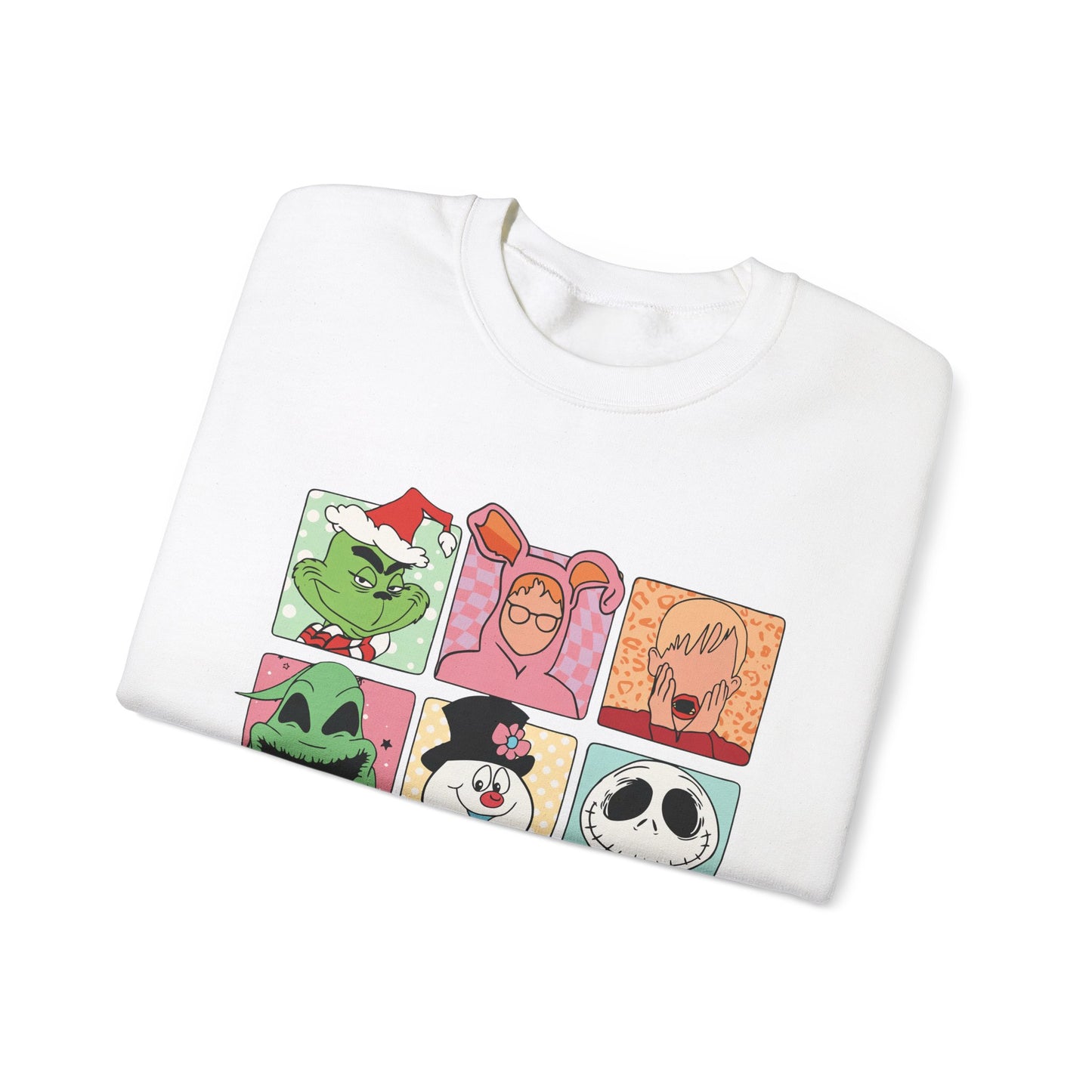 Christmas Classic Movies Crewneck Sweatshirt - Design Studios Direct