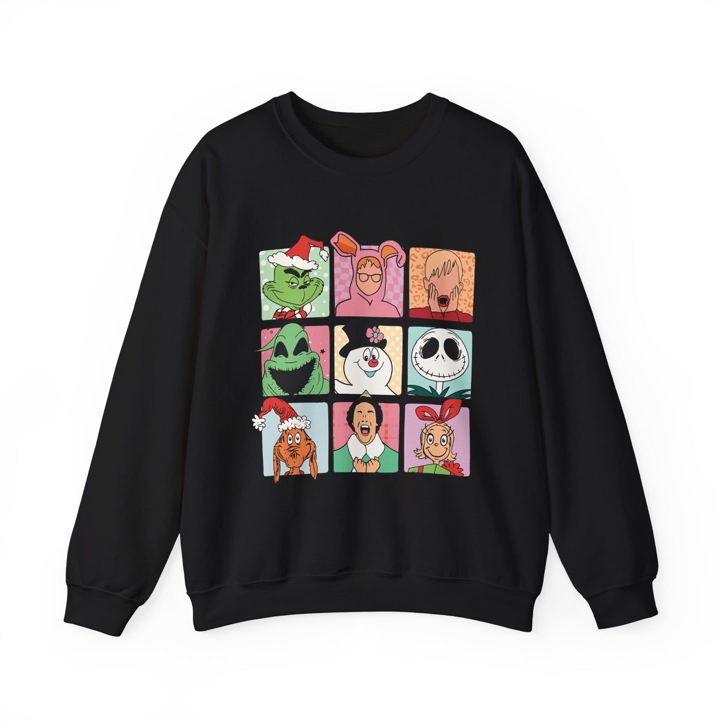 Christmas Classic Movies Crewneck Sweatshirt - Design Studios Direct
