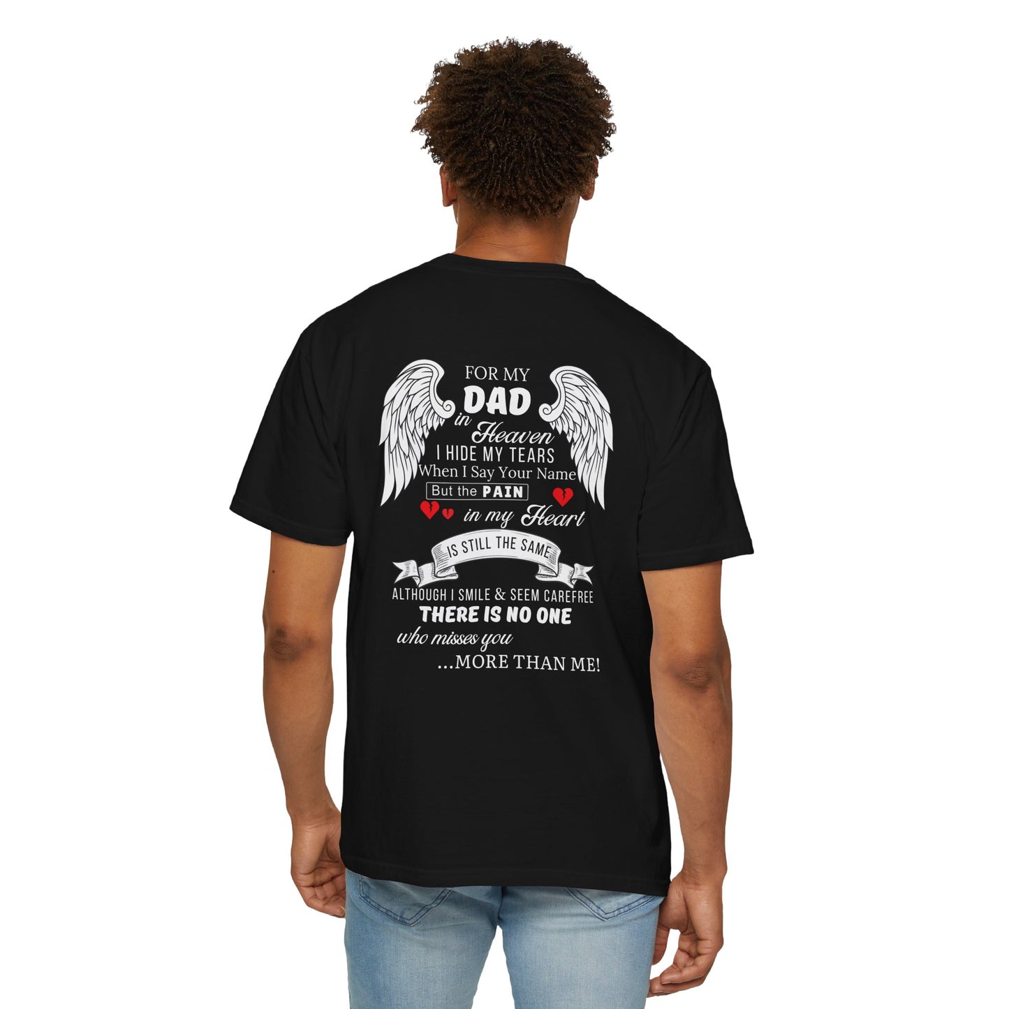 Personalized In Loving Memory T-Shirt for DAD