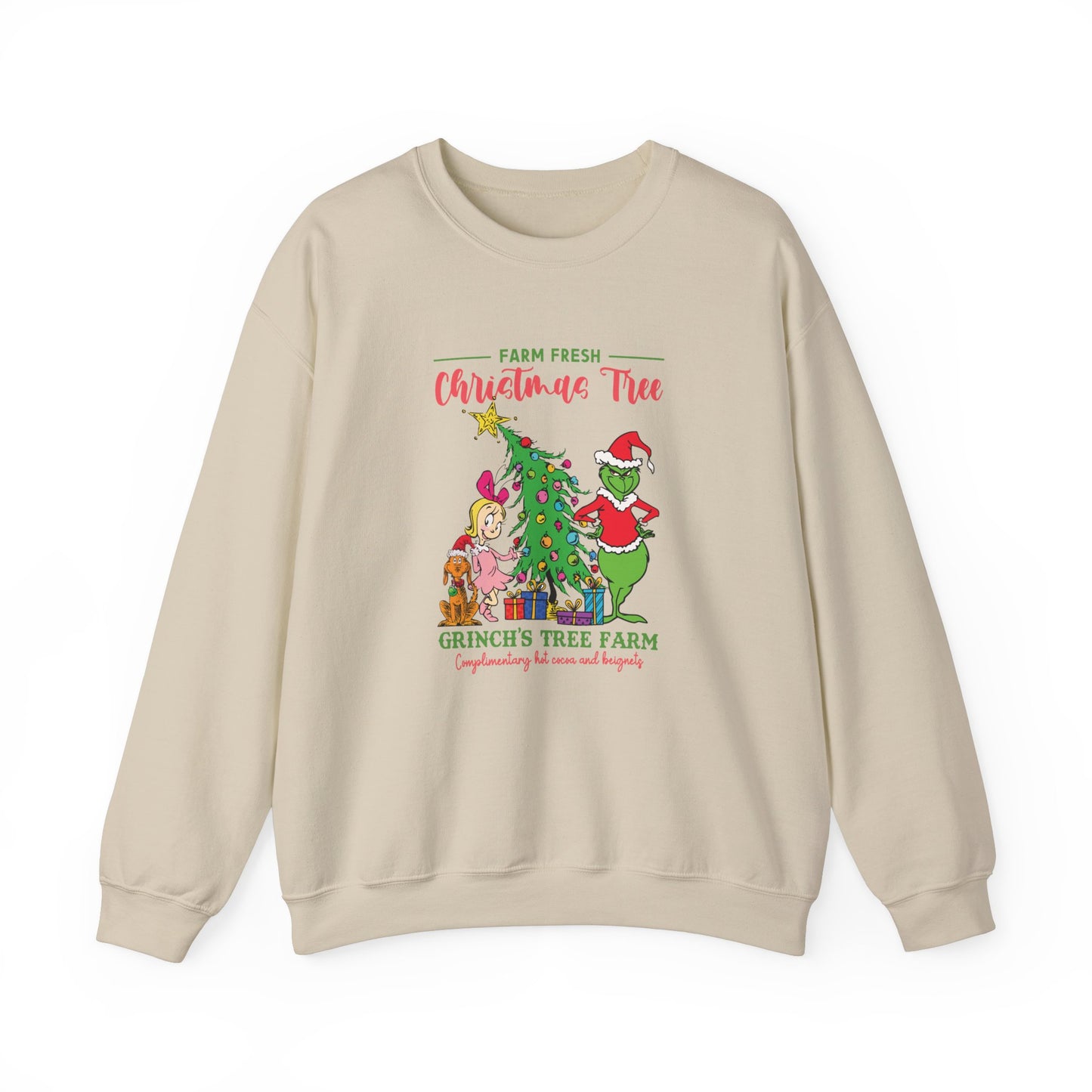 Grinch Tree Farm Sweatshirt - Design Studios Direct