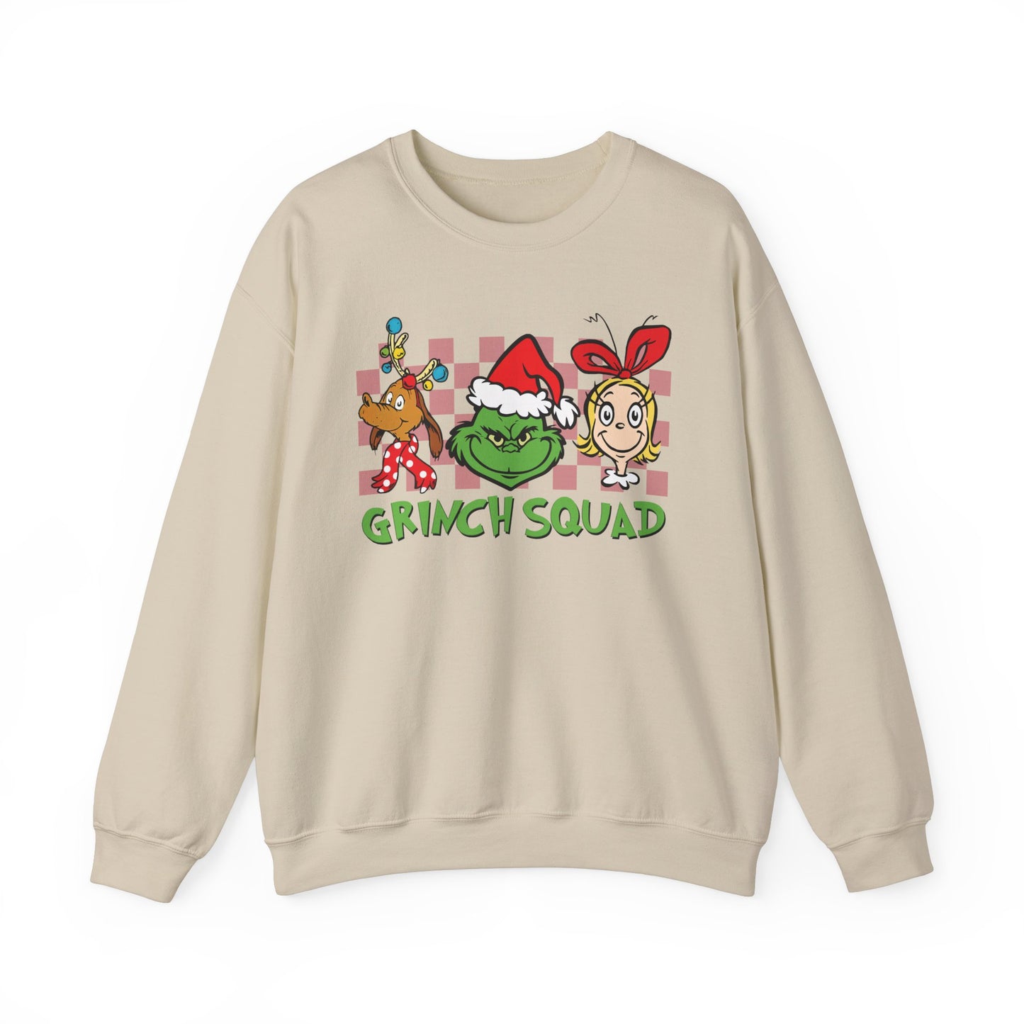 Grinch Squad Crewneck Sweatshirt - Design Studios Direct