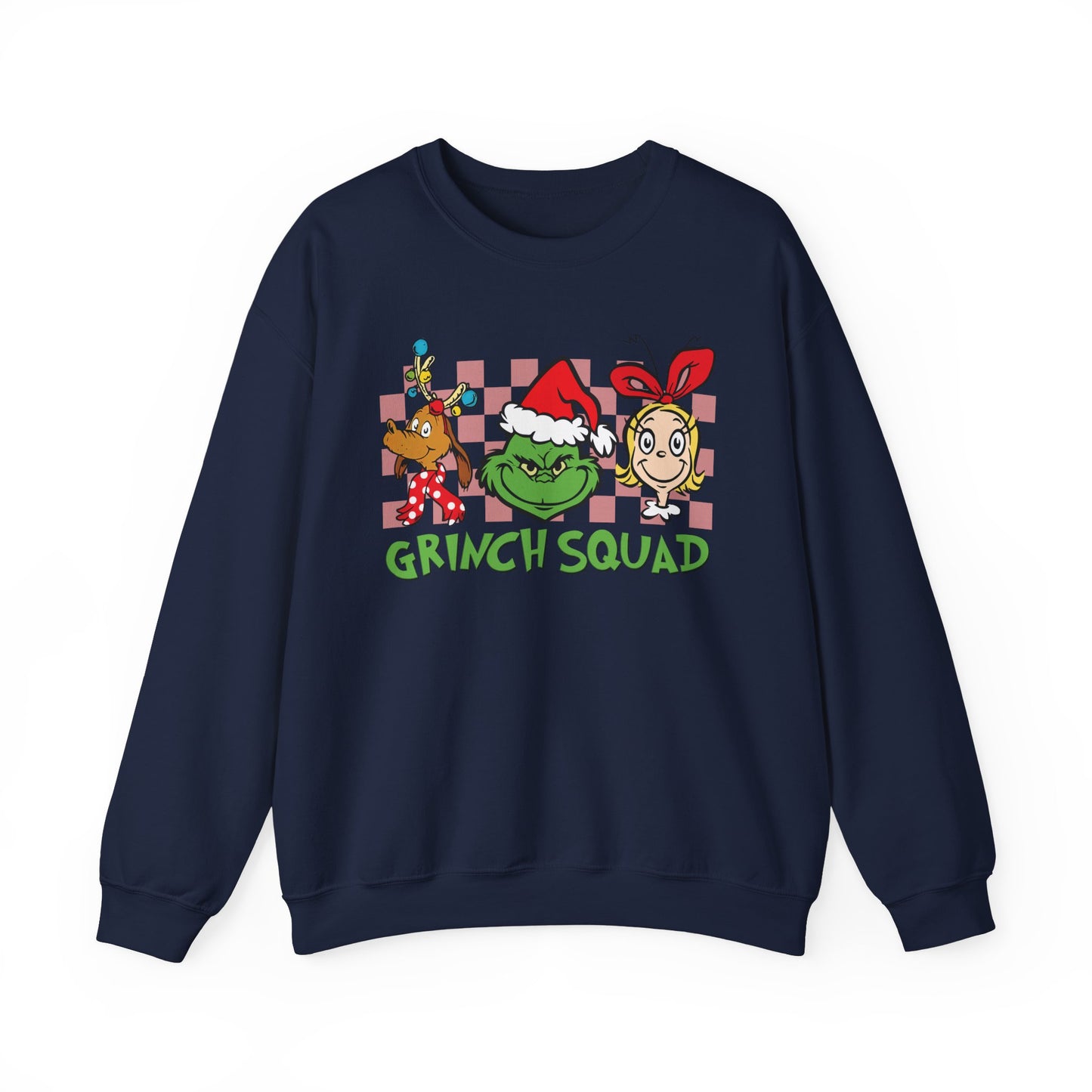 Grinch Squad Crewneck Sweatshirt - Design Studios Direct