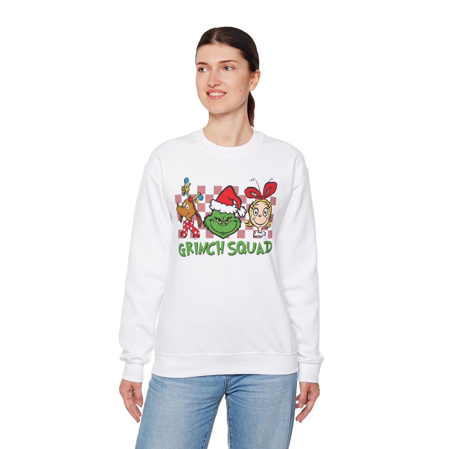 Grinch Squad Crewneck Sweatshirt - Design Studios Direct