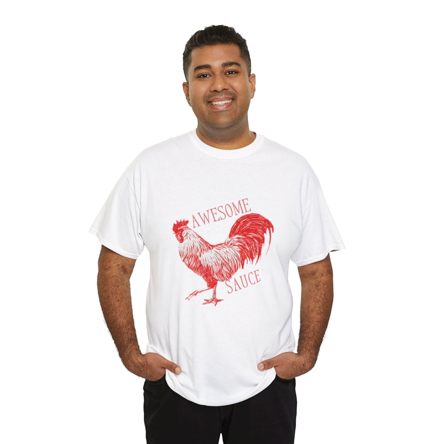 Awesome Sauce Rooster Cotton Tee