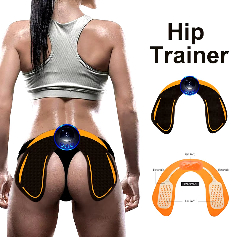 USB Rechargable EMS Muscle Stimulator Electric Massage Therapy Pain Relief Digital Meridian Full Body Massager Fitness - Design Studios Direct