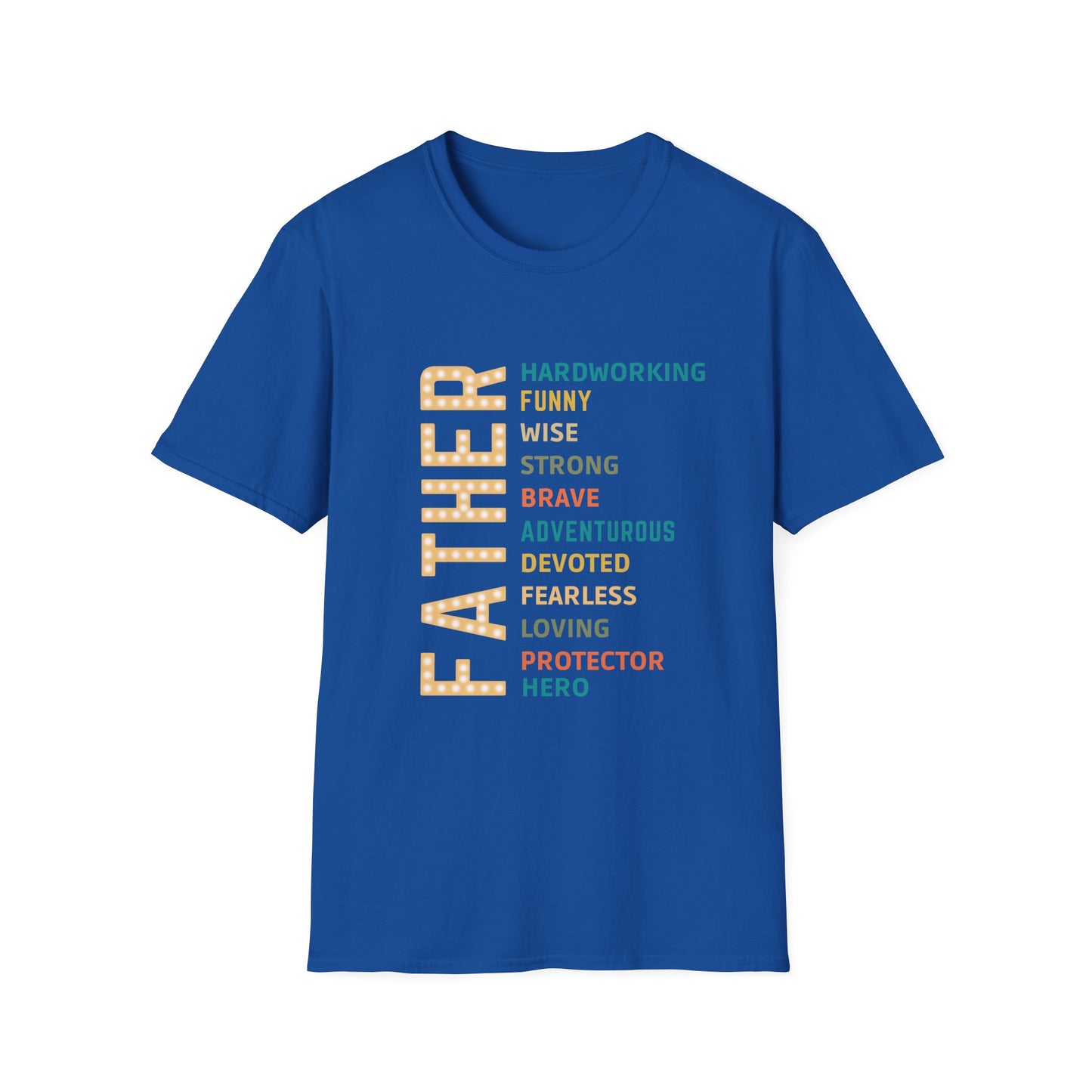 Father - Hero Protector Funny Wise | Men's Graphic Tee