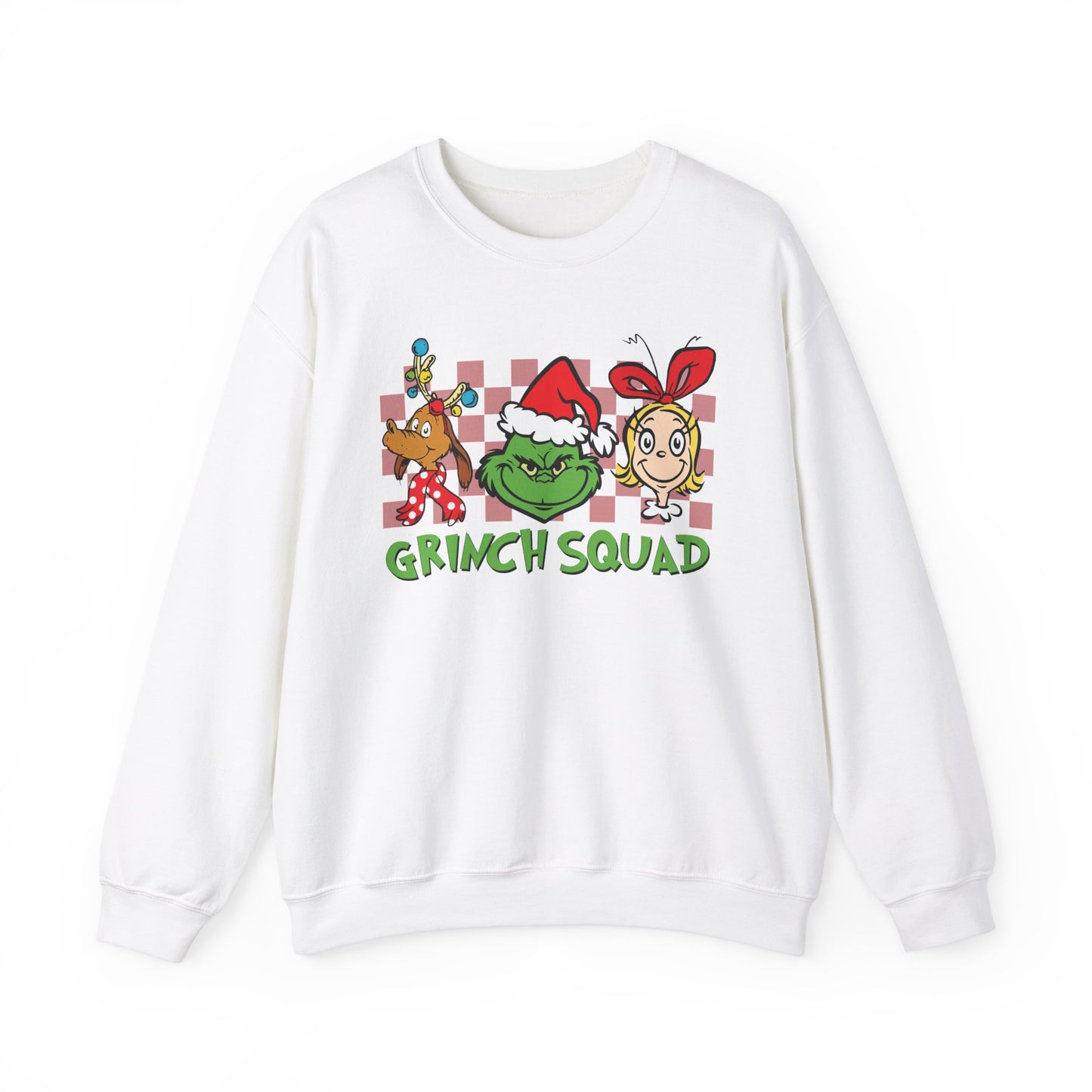 Grinch Squad Crewneck Sweatshirt - Design Studios Direct