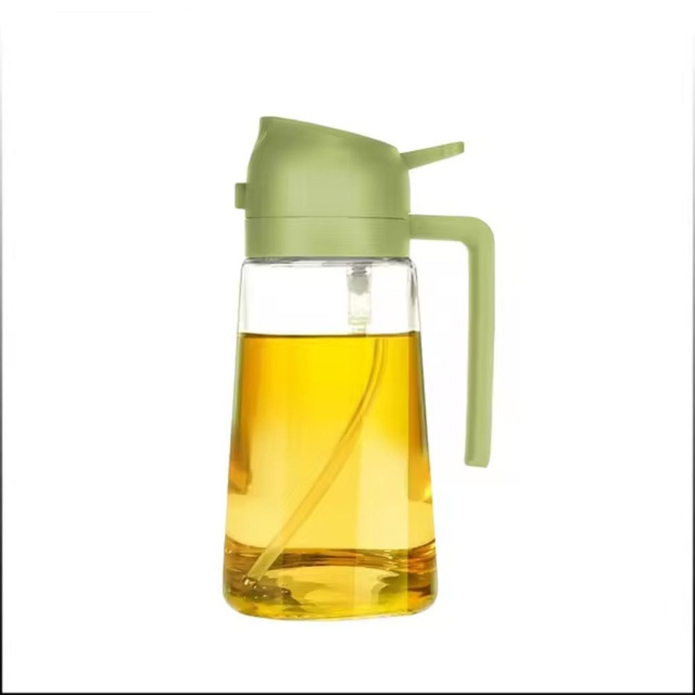 2 in 1 16 oz Glass Oil Dispenser and Spray Bottle - Design Studios Direct