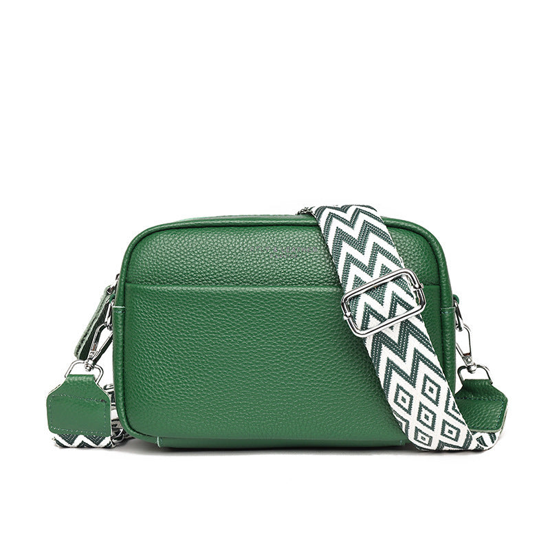 Fashion Shoulder Crossbody Bags With Rhombus Embroidered Wide Shoulder Strap Cute Small Square Bag Women - Design Studios Direct
