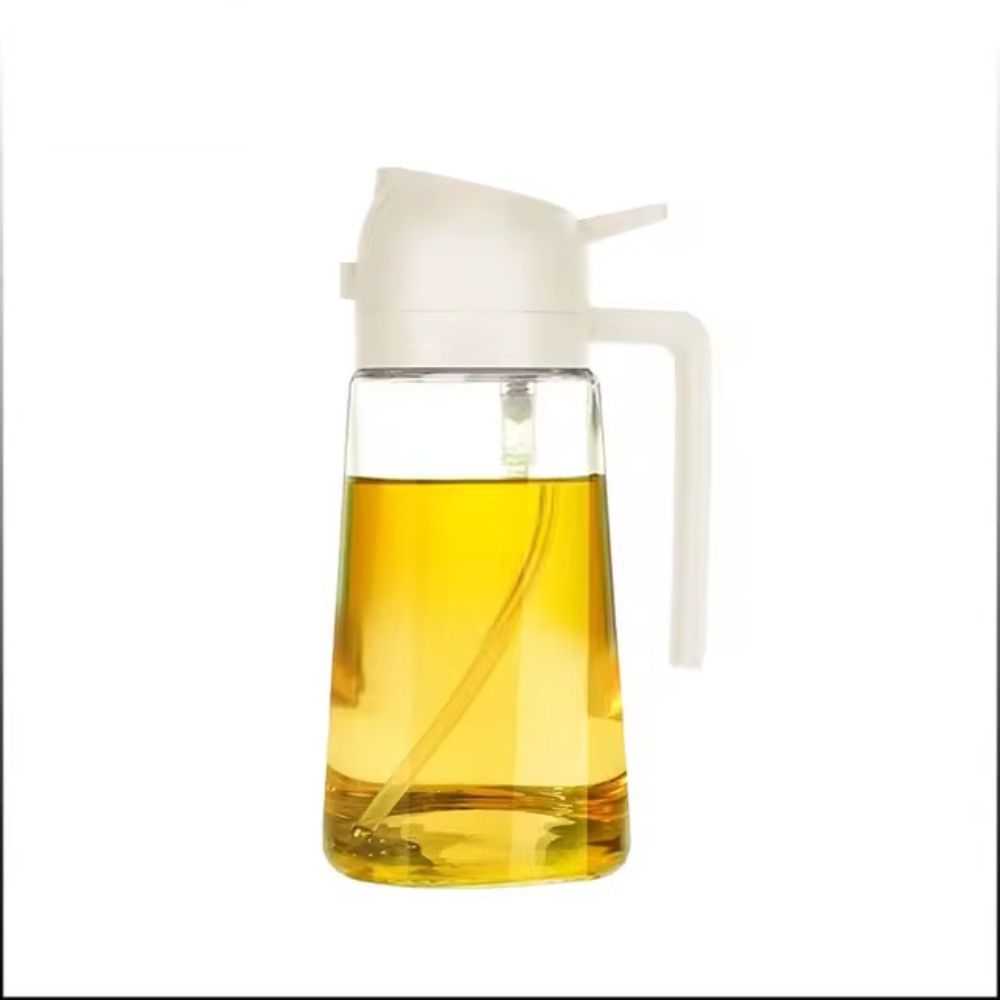 2 in 1 16 oz Glass Oil Dispenser and Spray Bottle - Design Studios Direct