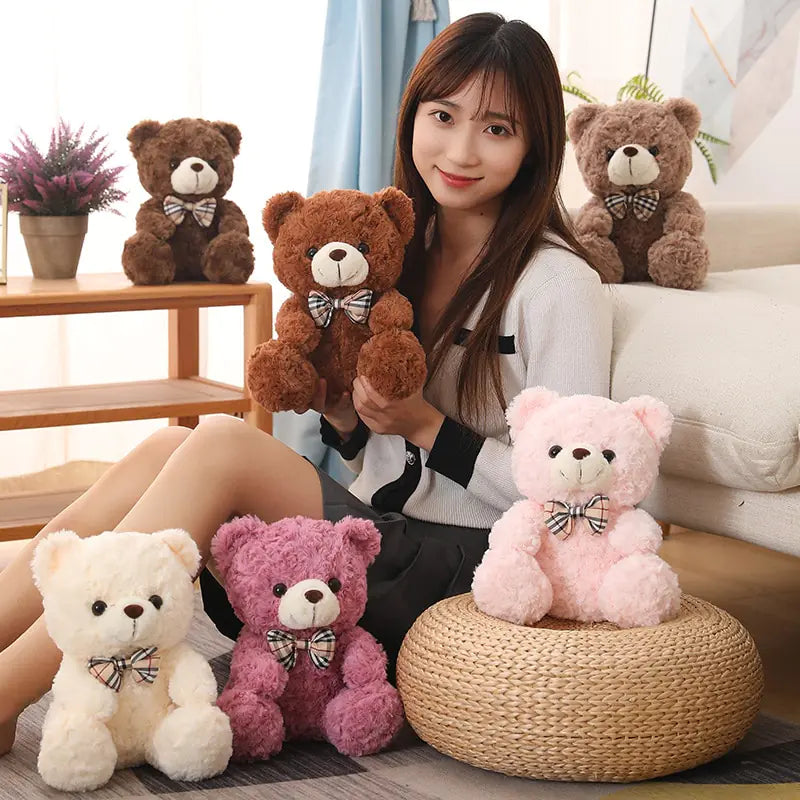 Cute Cartoon Little Teddy Bear Plush Toys - Design Studios Direct