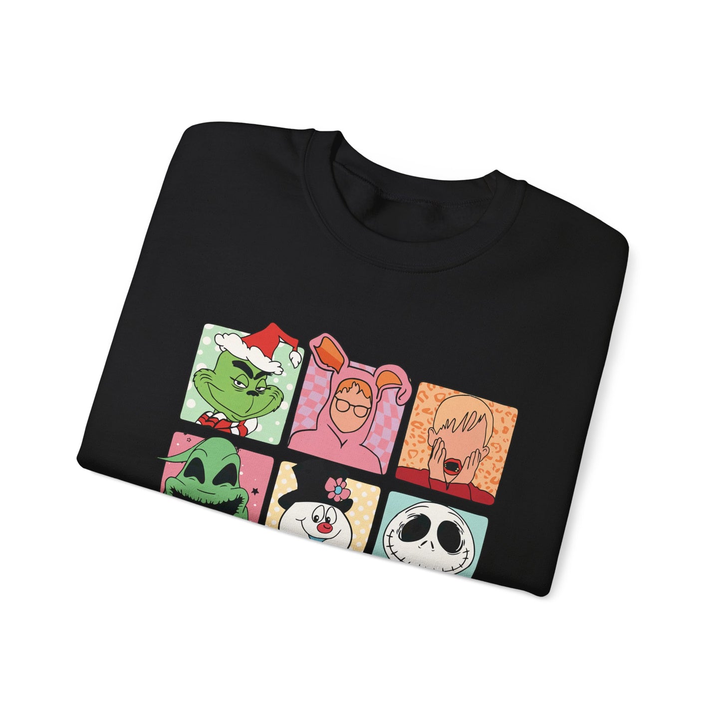 Christmas Classic Movies Crewneck Sweatshirt - Design Studios Direct