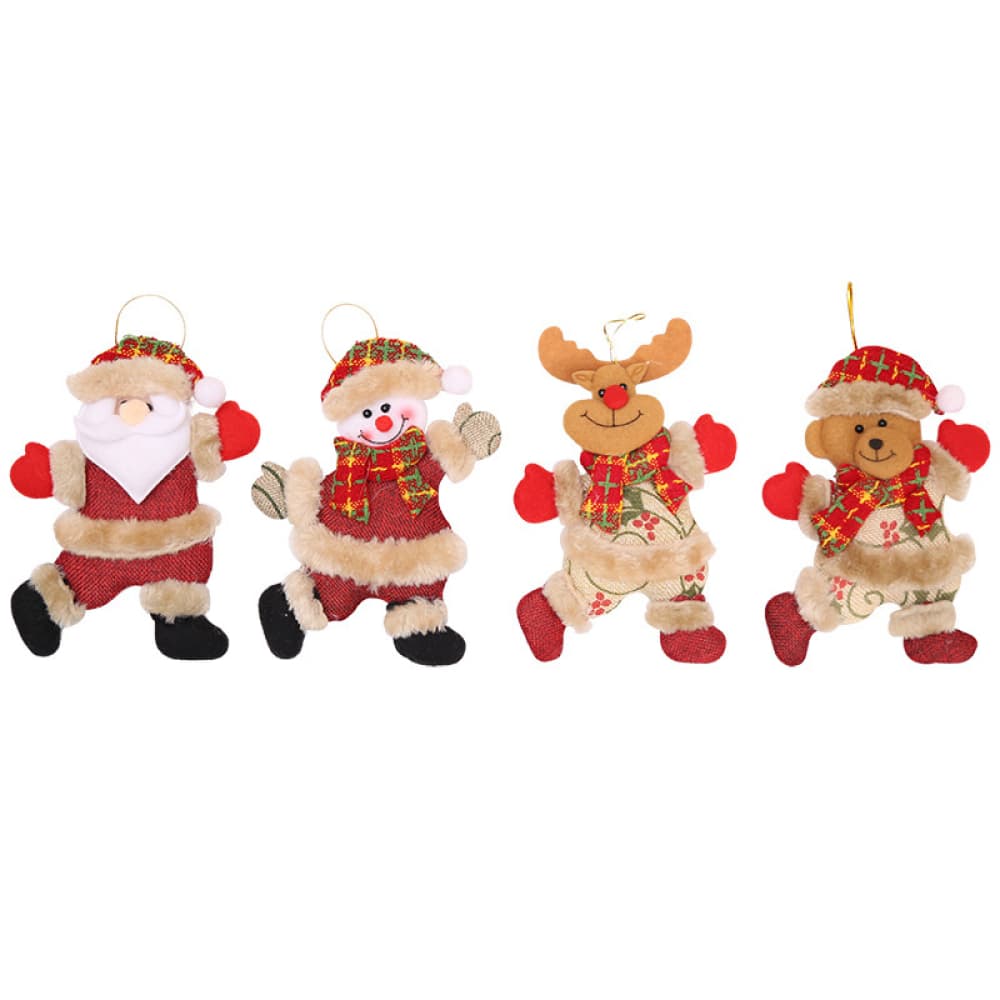 4-Piece Christmas Hanging Widgets - Design Studios Direct