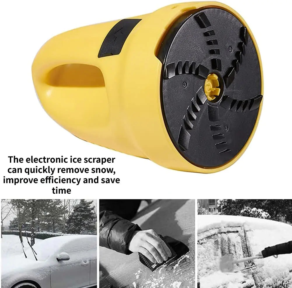 Electric Heated Car Snow Scraper - Design Studios Direct