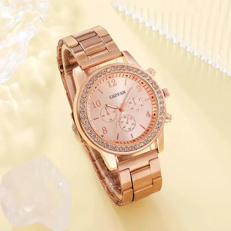 Rose Gold Luxury Watch Set - Design Studios Direct