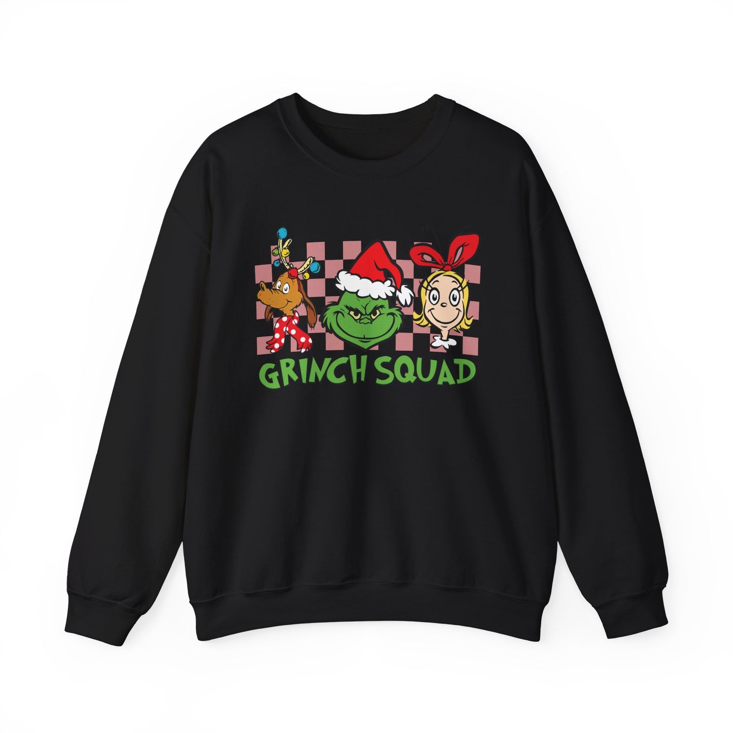 Grinch Squad Crewneck Sweatshirt - Design Studios Direct