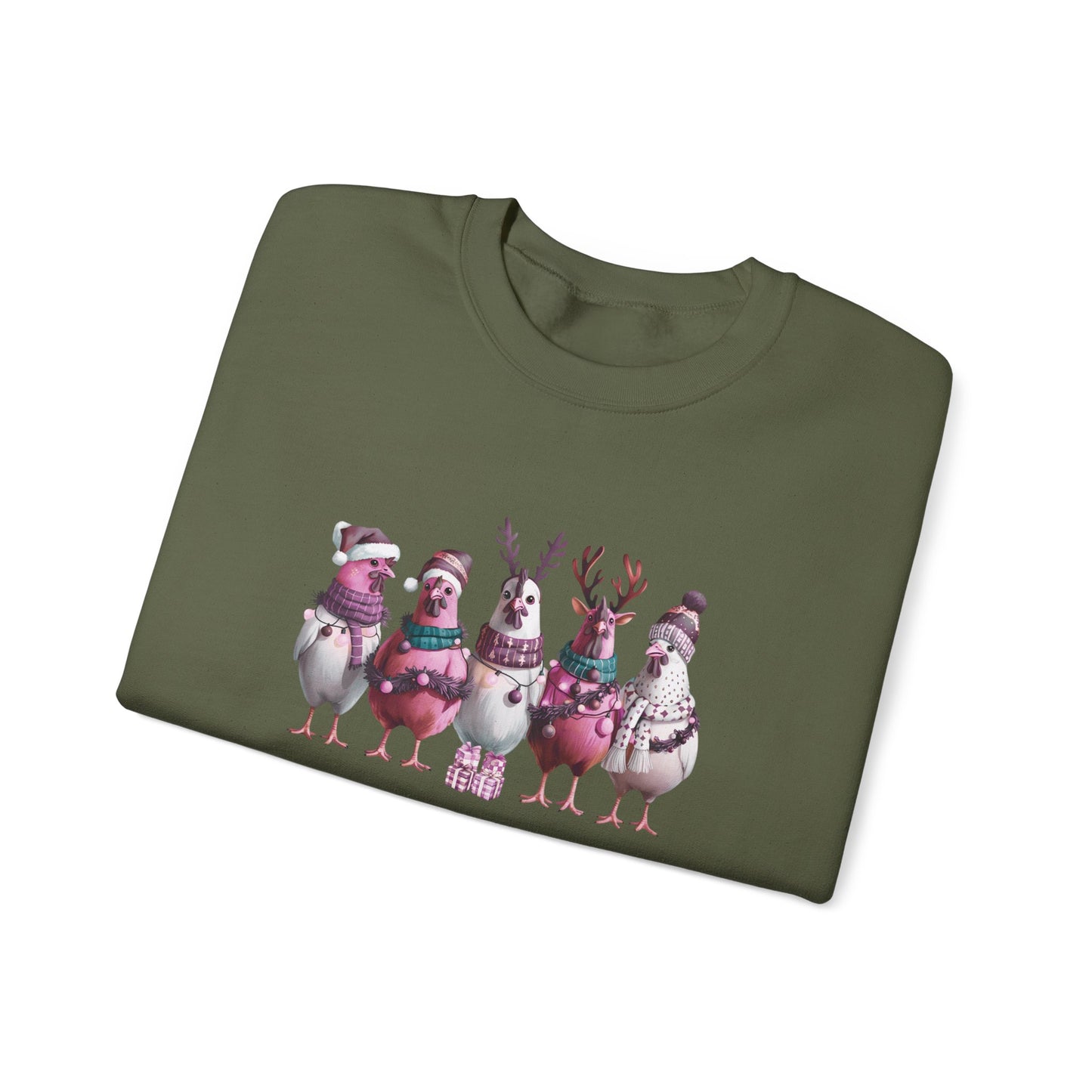 Christmas Chicken Sweatshirt