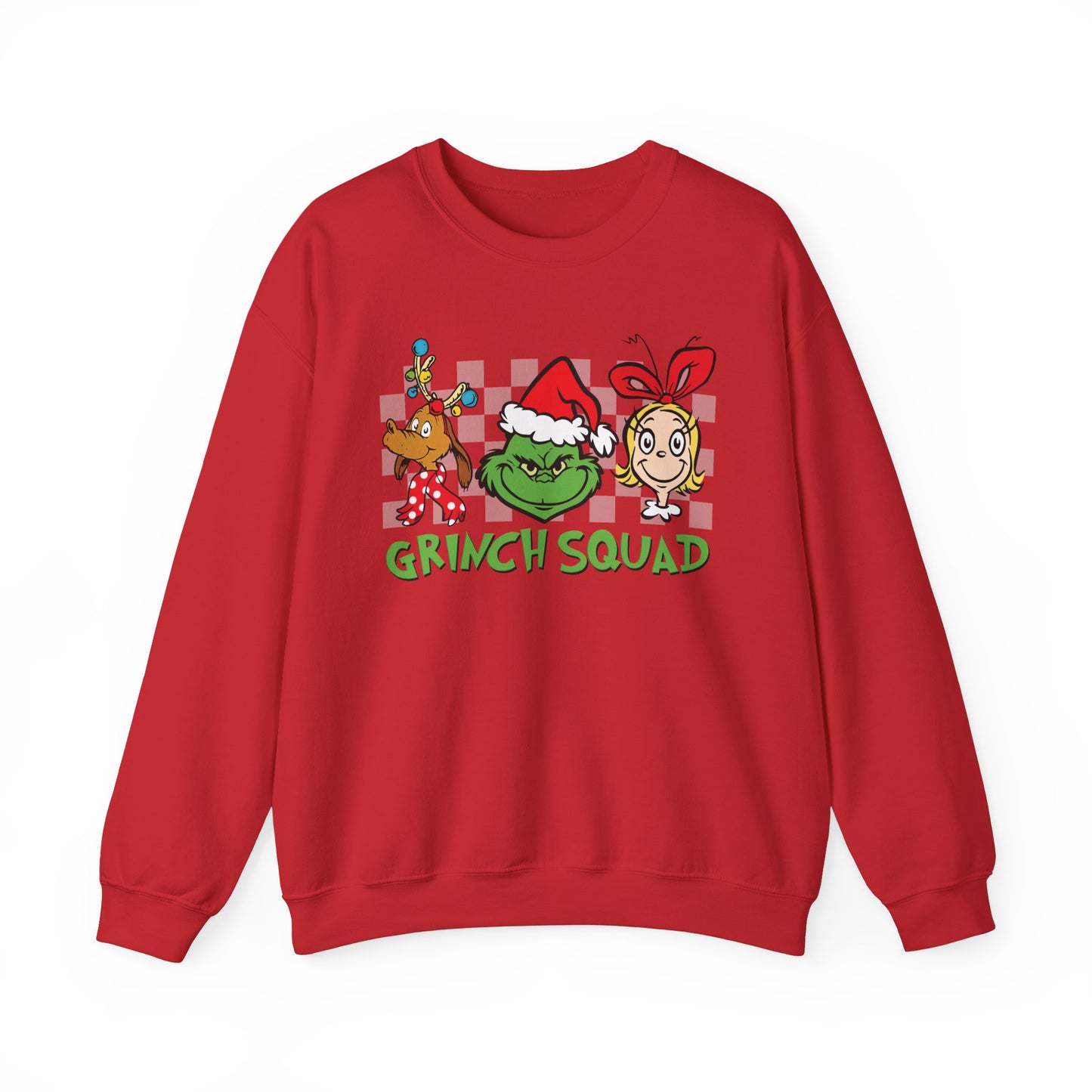 Grinch Squad Crewneck Sweatshirt - Design Studios Direct