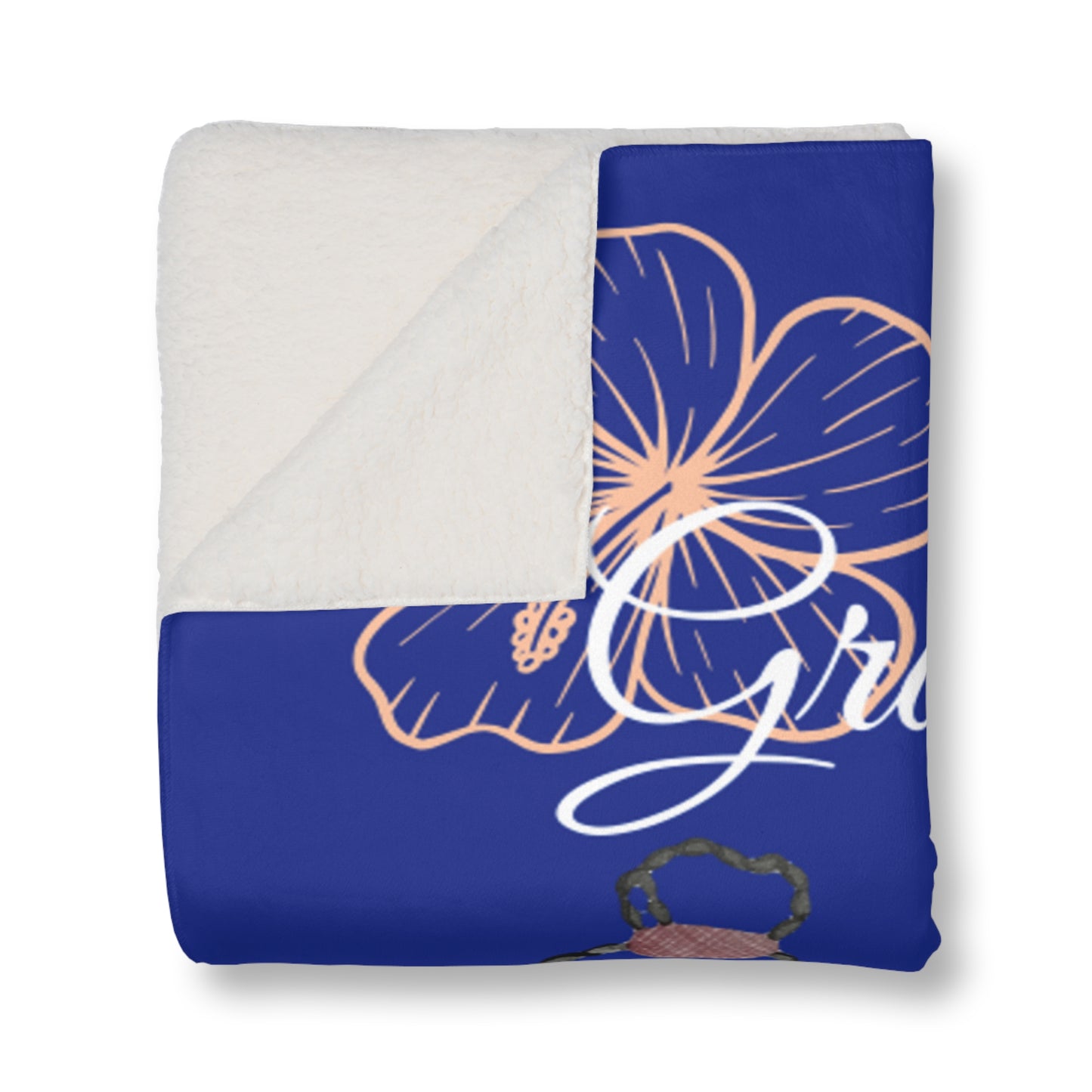 "To My Granddaughter" Sentimental Hug Blanket | Sherpa Blanket - Design Studios Direct