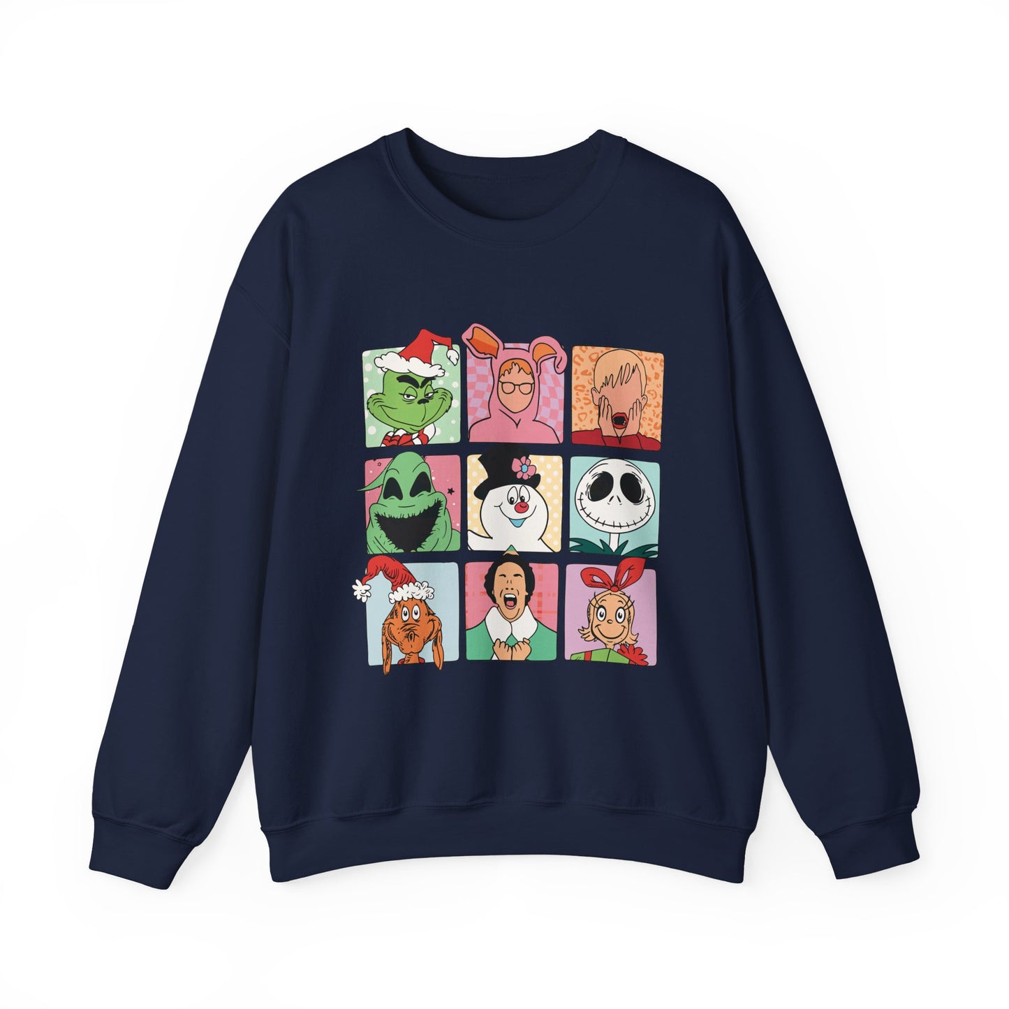 Christmas Classic Movies Crewneck Sweatshirt - Design Studios Direct