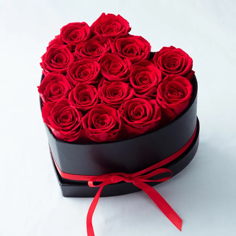 Heart-Shaped Flower Pot with Flowers - Design Studios Direct