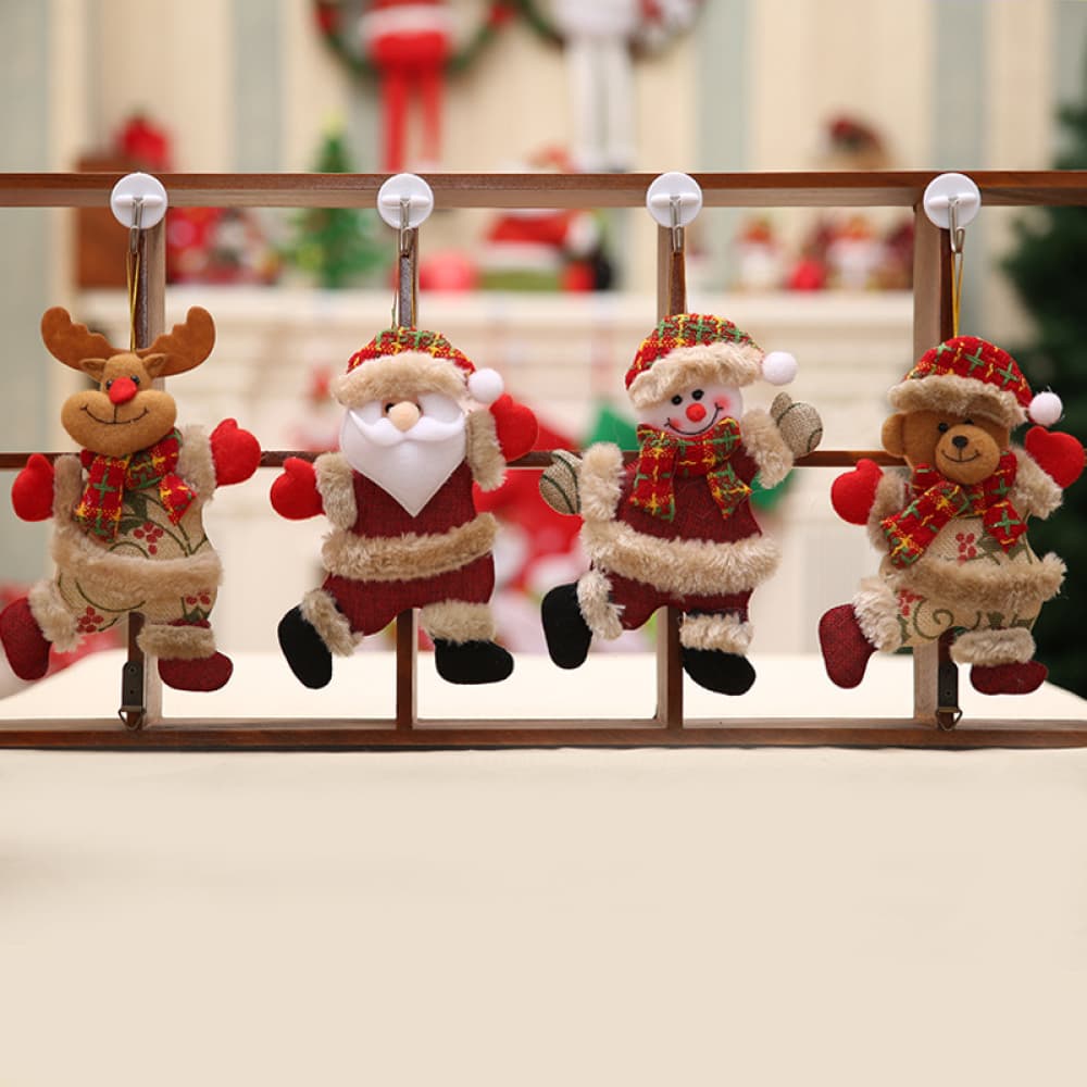 4-Piece Christmas Hanging Widgets - Design Studios Direct