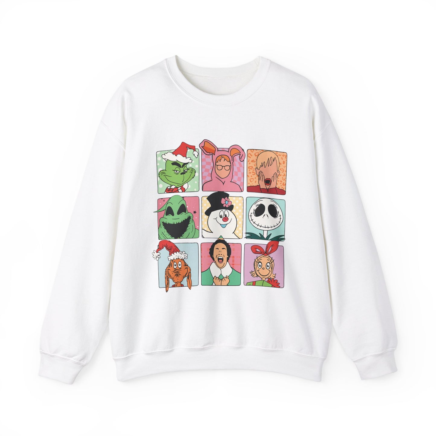Christmas Classic Movies Crewneck Sweatshirt - Design Studios Direct