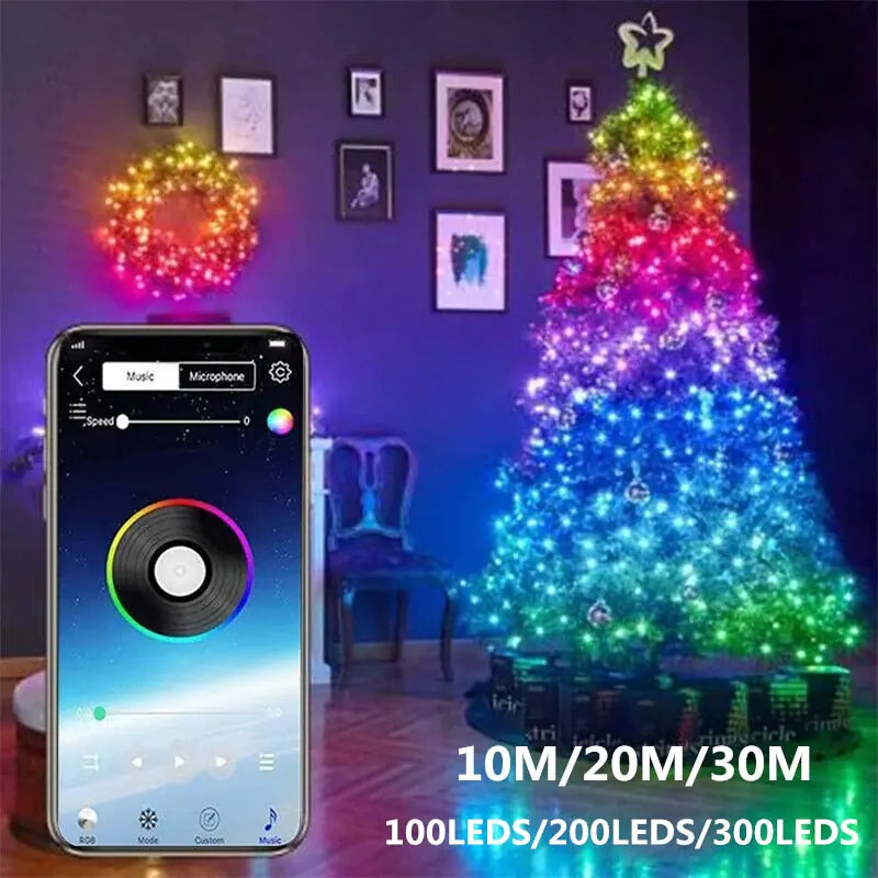 Smart Bluetooth LED String Lights - Design Studios Direct