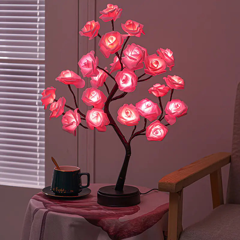 Rose Flower Tree Lights - Design Studios Direct