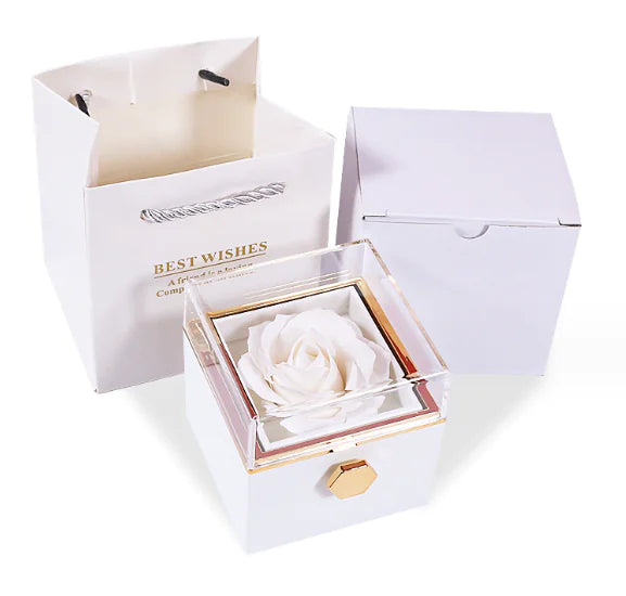 Adora Aura Eternal Rose Jewelry Box - Design Studios Direct