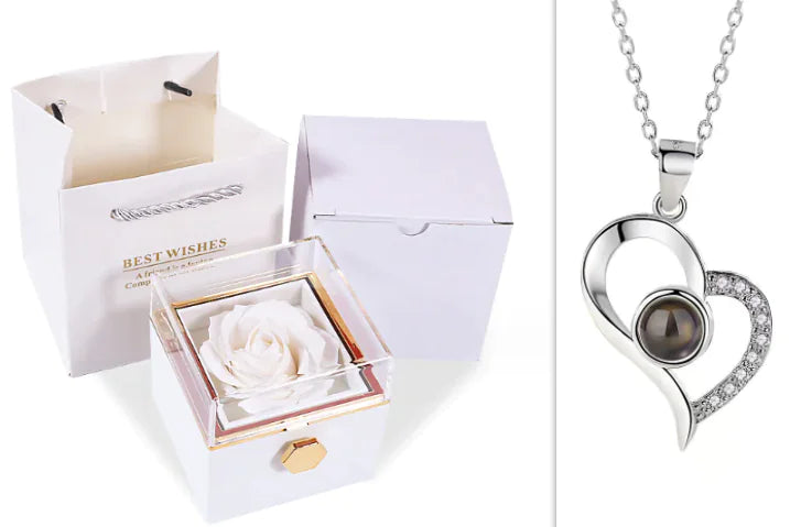 Adora Aura Eternal Rose Jewelry Box - Design Studios Direct