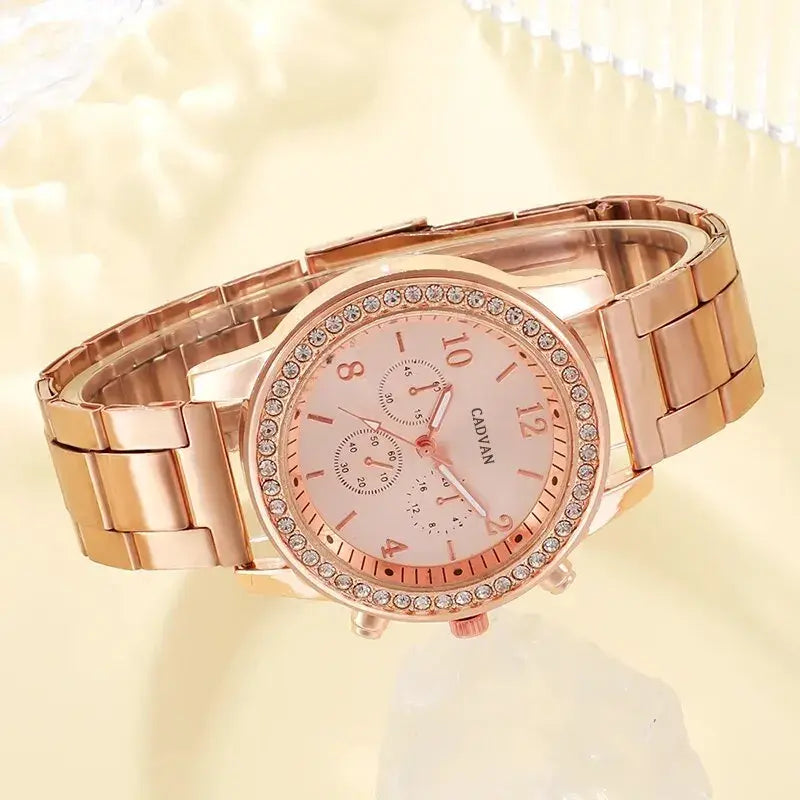 Rose Gold Luxury Watch Set - Design Studios Direct