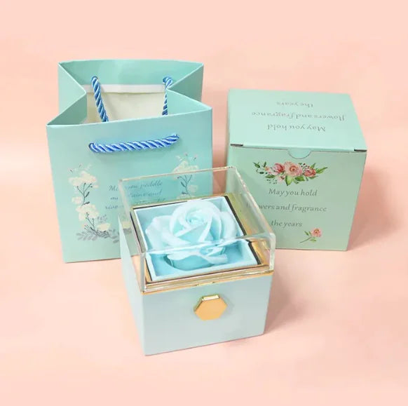 Adora Aura Eternal Rose Jewelry Box - Design Studios Direct