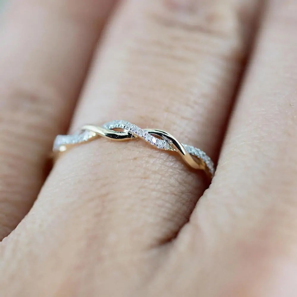 Rose Gold Diamond Wedding Band - Design Studios Direct