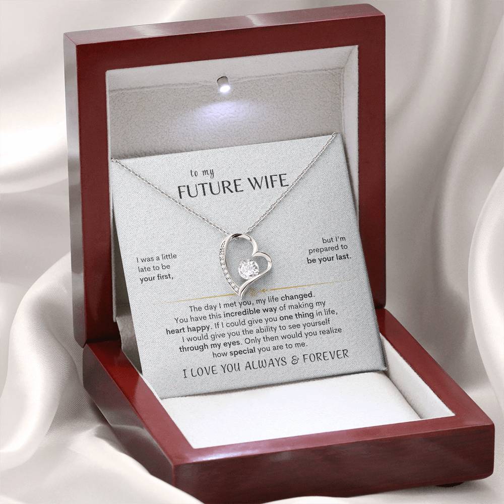 To MY Future Wife - Heart Necklace