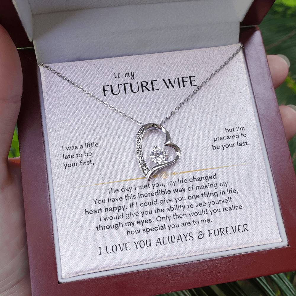 To MY Future Wife - Heart Necklace