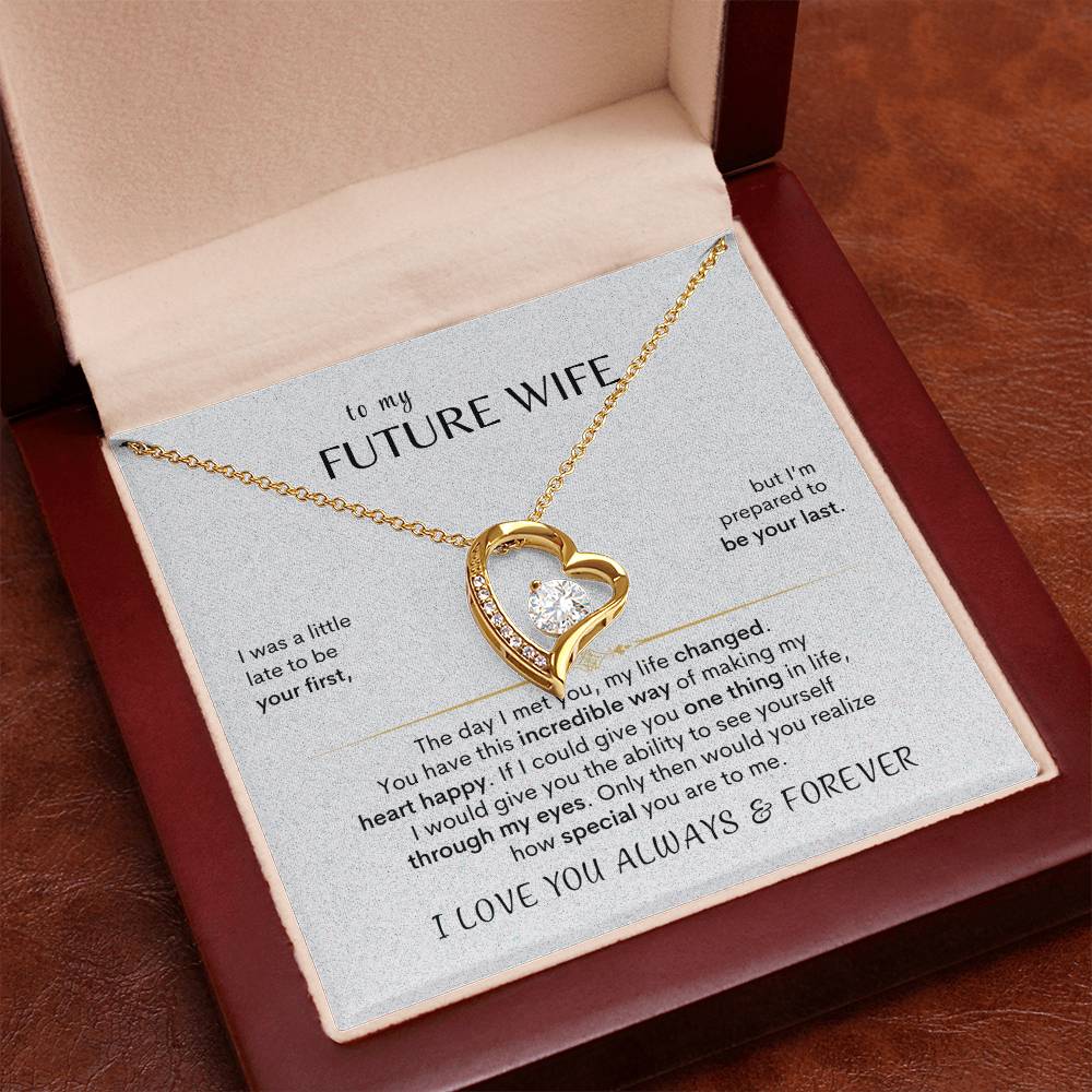 To MY Future Wife - Heart Necklace
