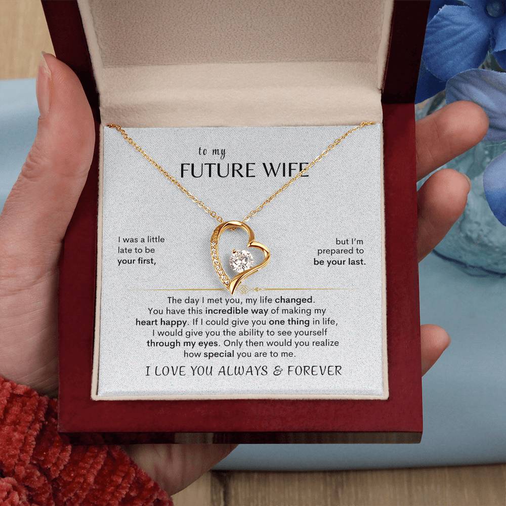 To MY Future Wife - Heart Necklace