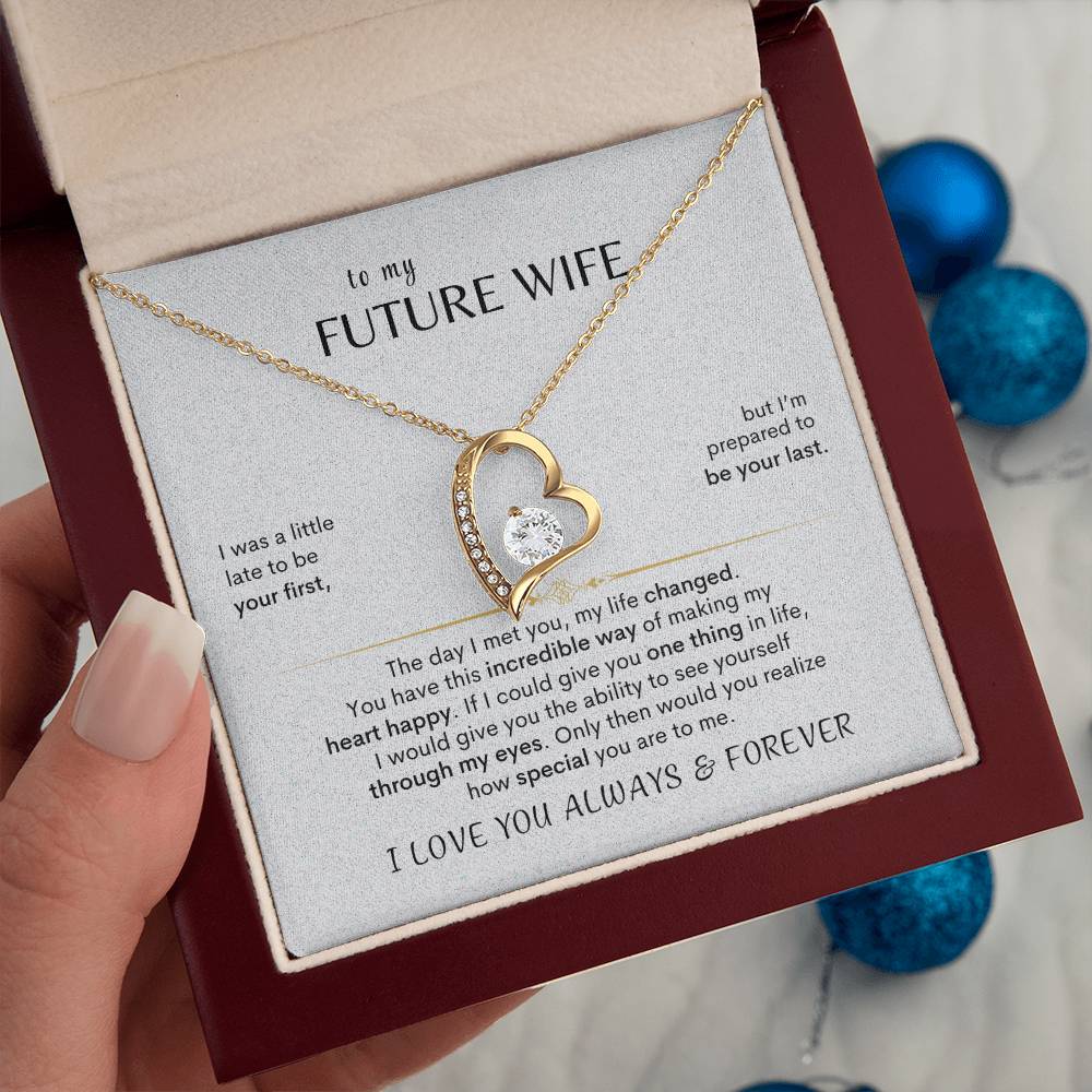 To MY Future Wife - Heart Necklace