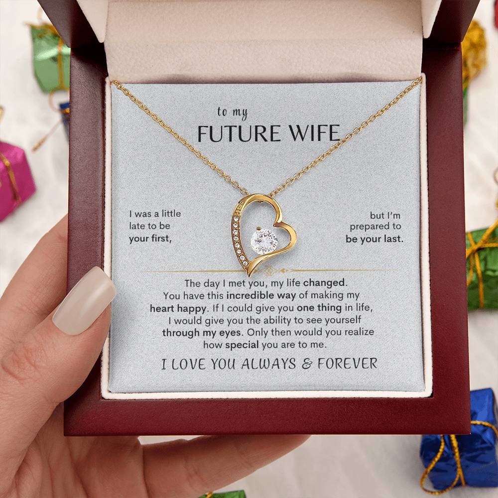 To MY Future Wife - Heart Necklace