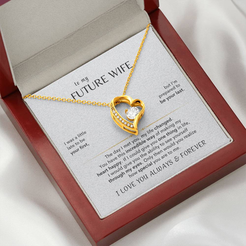 To MY Future Wife - Heart Necklace