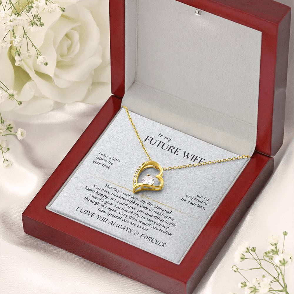 To MY Future Wife - Heart Necklace