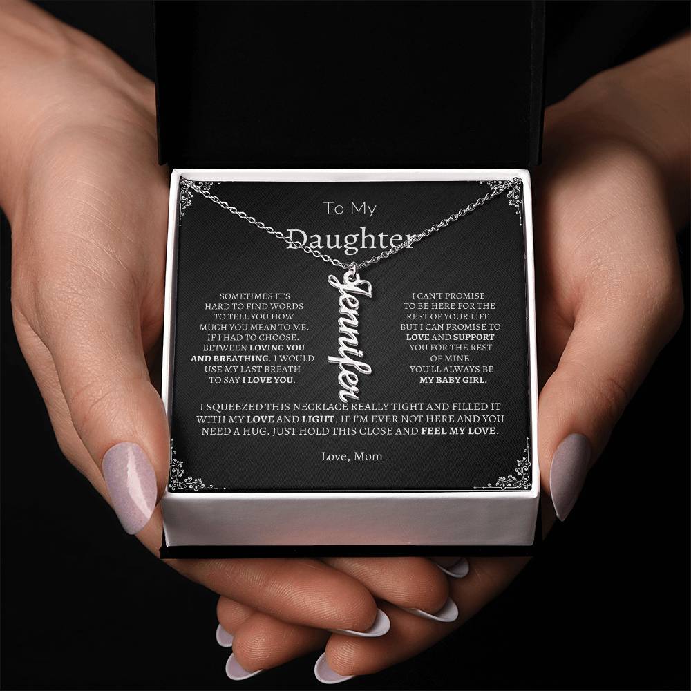 If I Had To Choose, Name Necklace - Design Studios Direct