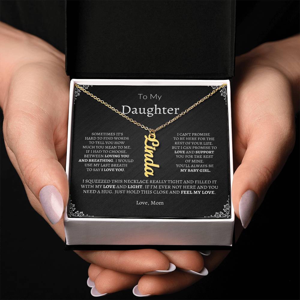 If I Had To Choose, Name Necklace - Design Studios Direct