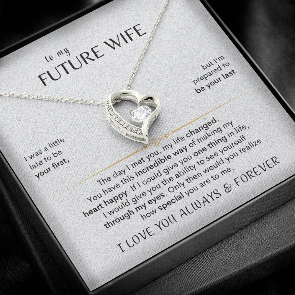 To MY Future Wife - Heart Necklace