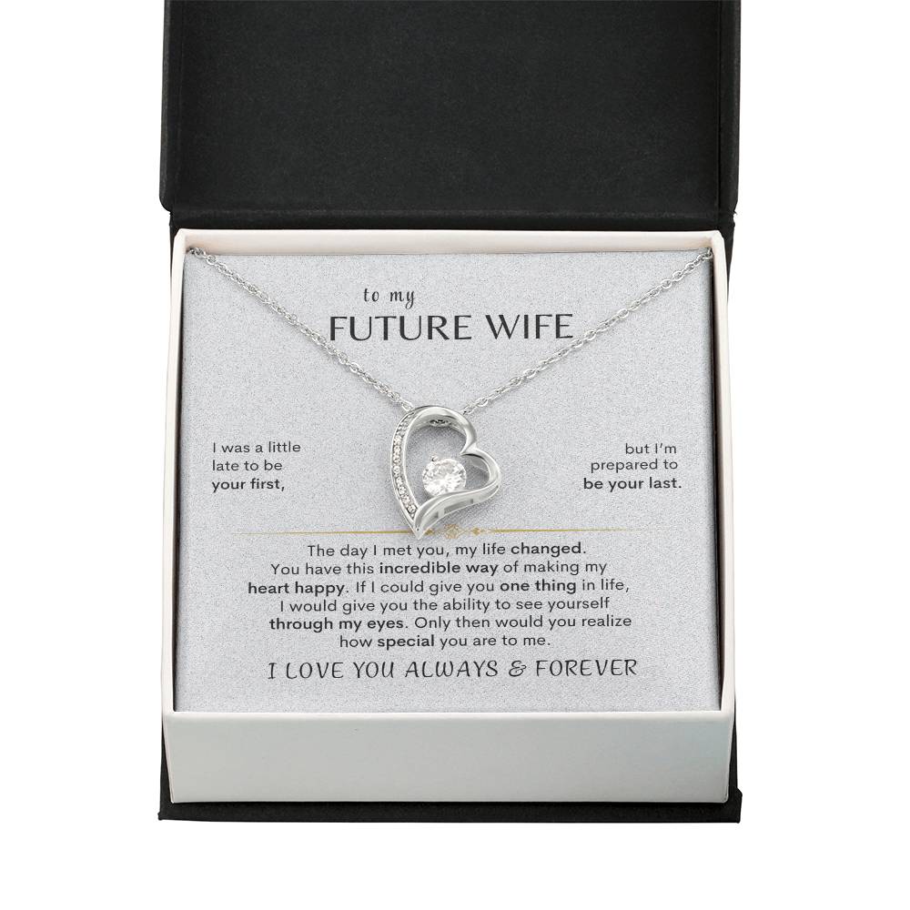 To MY Future Wife - Heart Necklace