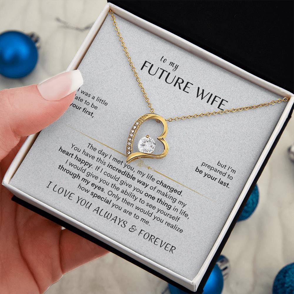 To MY Future Wife - Heart Necklace